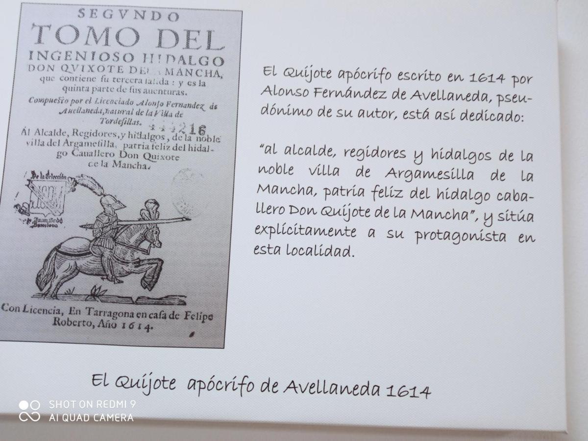 Vivienda Vacacional El Molino Argamasilla de Alba Exteriör bild